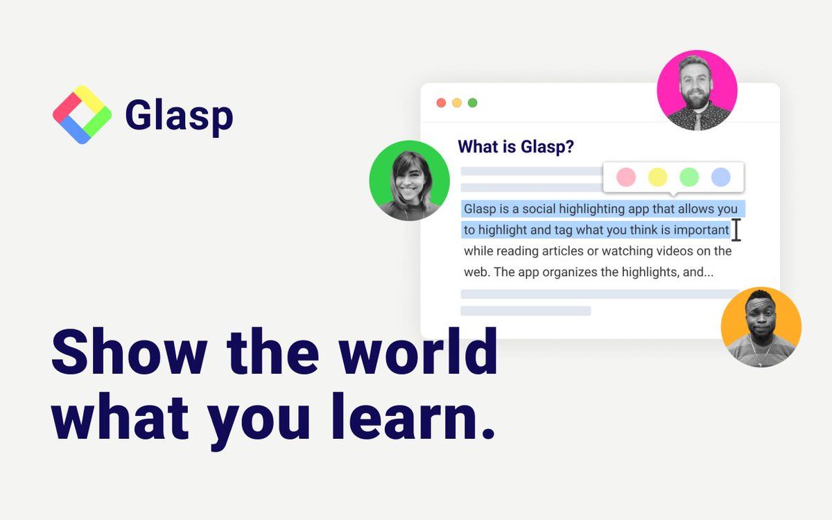  Glasp: Una porta d'accesso per una gestione efficiente della conoscenza 