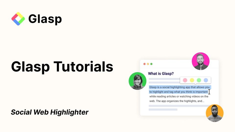 How to Install Glasp’s Browser Extension and Start Highlighting