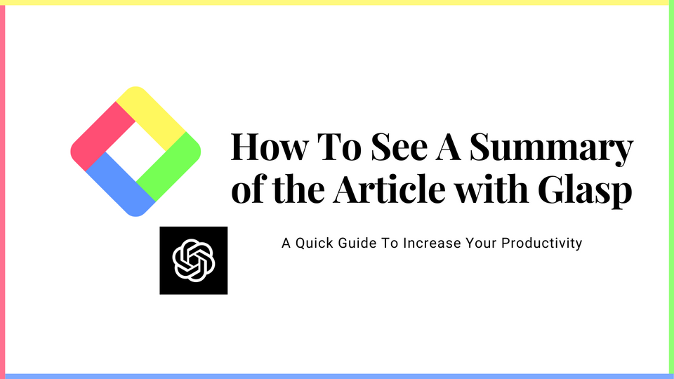 How to see a summary of the article with one-click