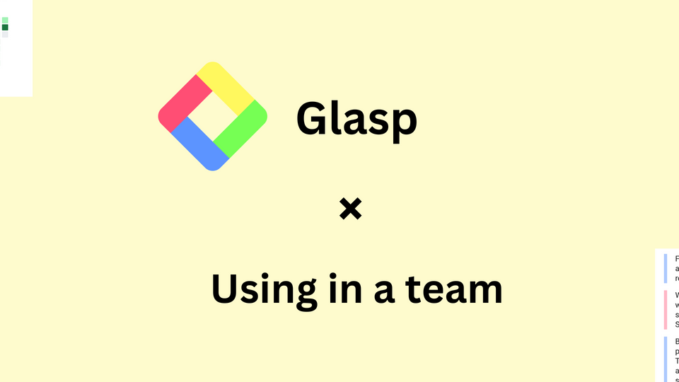 How to use Glasp in a team with Darren and Amanda