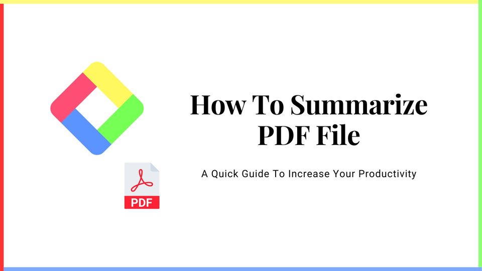 How to summarize PDF