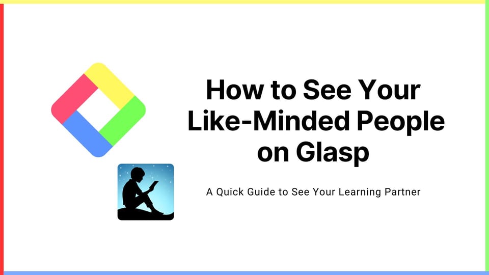 How to See Your Like-Minded People on Glasp